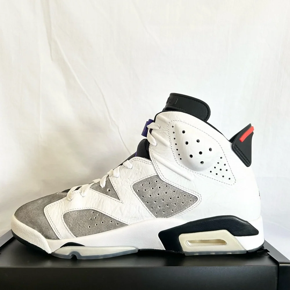 AUTHENTIC Jordan 6 Retro Flight Nostalgia size 11 CI3125-100 2019 PRE-OWNED
